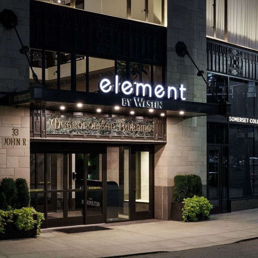 Element By Westin 3D Frontlit Channel Letters Led Light Sign - Shineneon
