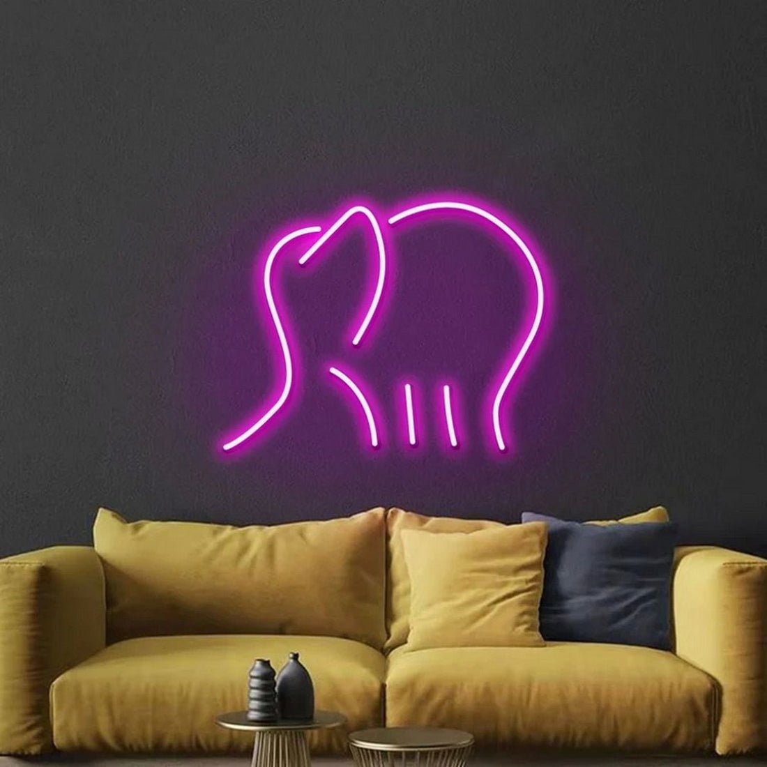 Elephant Led Sign Business Neon Sign Wall Decor - Shineneon