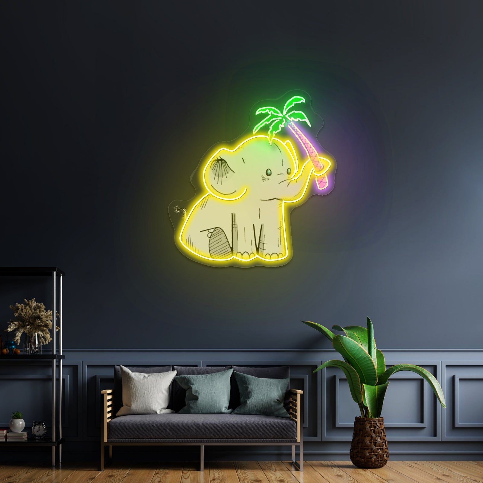 Elvis Costello Pop Artwork Custom Neon Led Sign - LED neon sign view 16