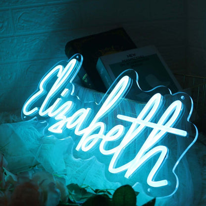 Elisabeth Blue Led Neon Sign - Shineneon