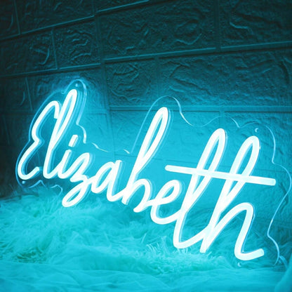 Elisabeth Blue Led Neon Sign - Shineneon