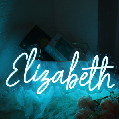 Elisabeth Blue Led Neon Sign - Shineneon