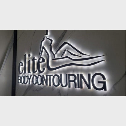 Elite Body Contouring 3D Backlit Channel Letters Led Light Sign - Shineneon