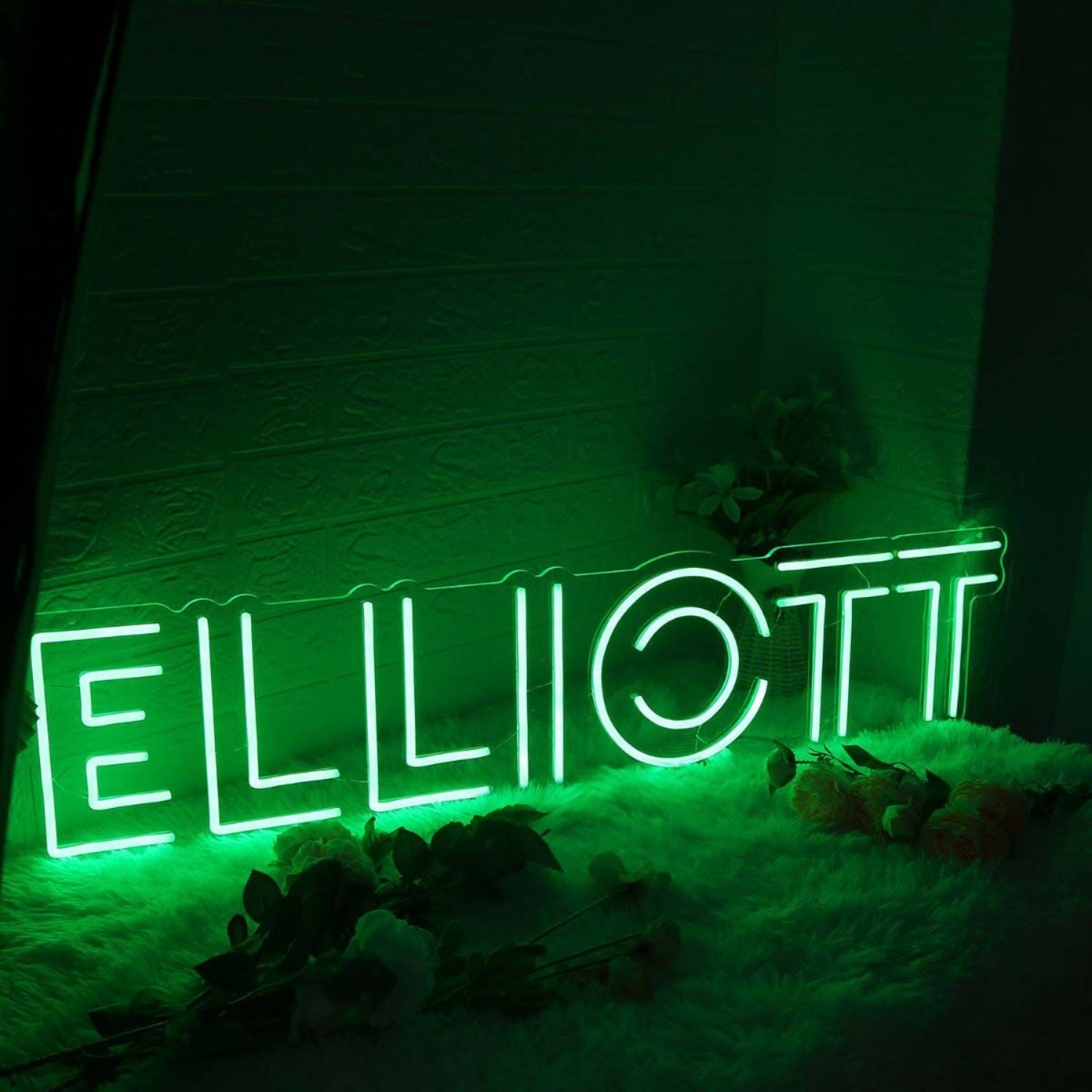 Elliott Green Led Neon Sign | Shineneon