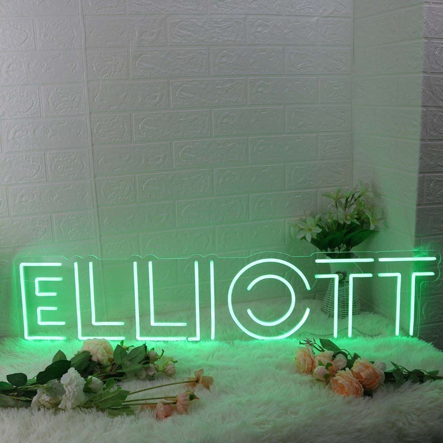Elliott Green Led Neon Sign - Shineneon