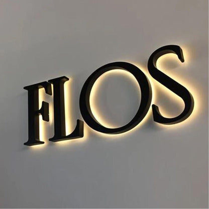 Elos 3D Backlit Channel Letters Led Light Sign - Shineneon