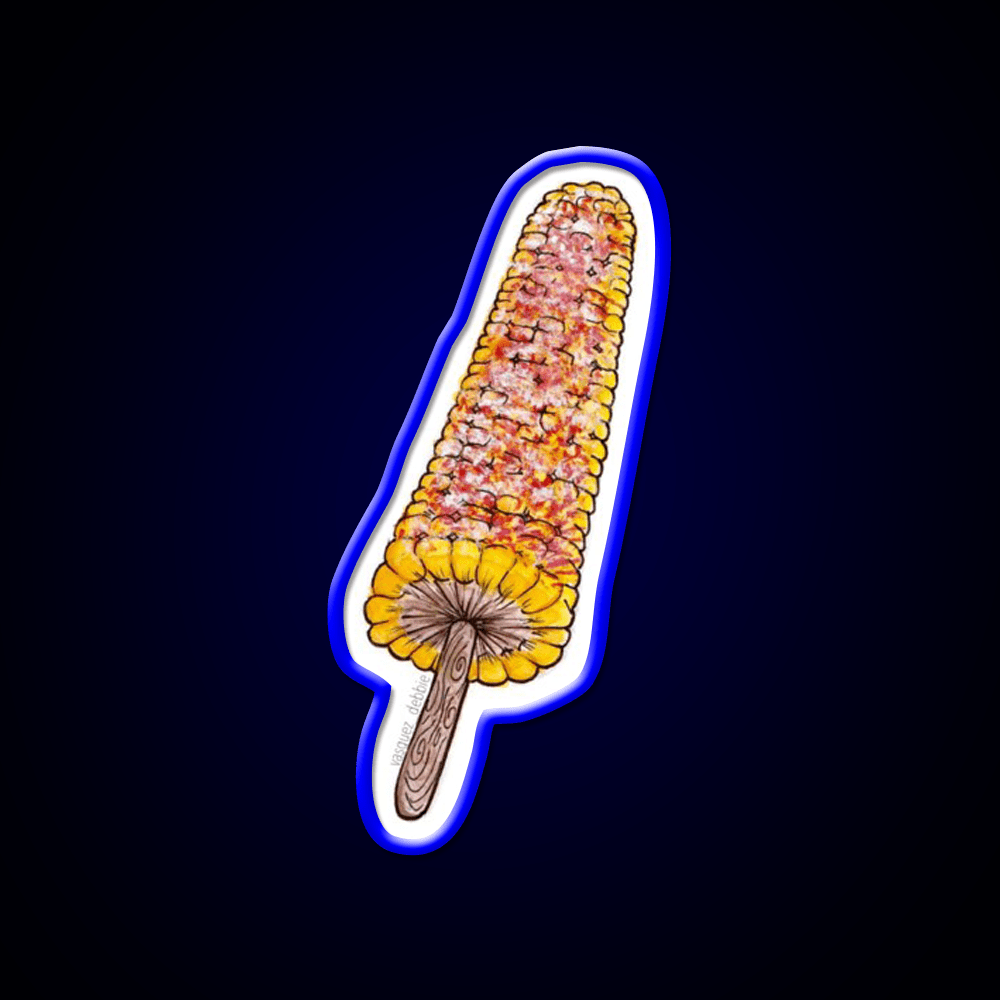 Elote Snack Food Led Neon Sign For Snack Room Rgb Color - Shineneon