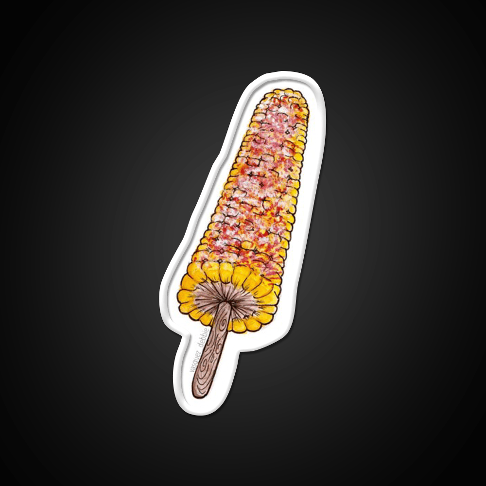 Elote Snack Food Led Neon Sign For Snack Room Rgb Color - Shineneon