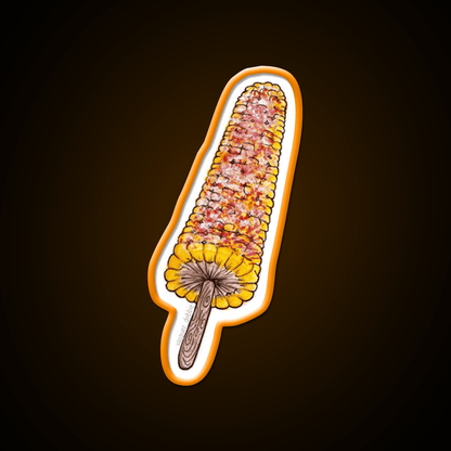 Elote Snack Food Led Neon Sign For Snack Room Rgb Color - Shineneon
