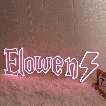 Elowen Pink Name Led Neon Sign - Shineneon