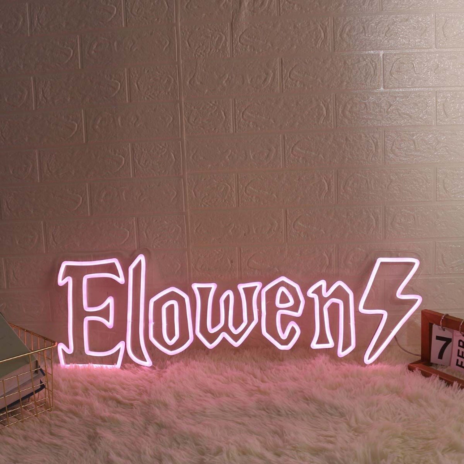 Elowen Pink Name Led Neon Sign - Shineneon
