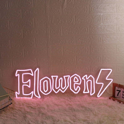 Elowen Pink Name Led Neon Sign - Shineneon
