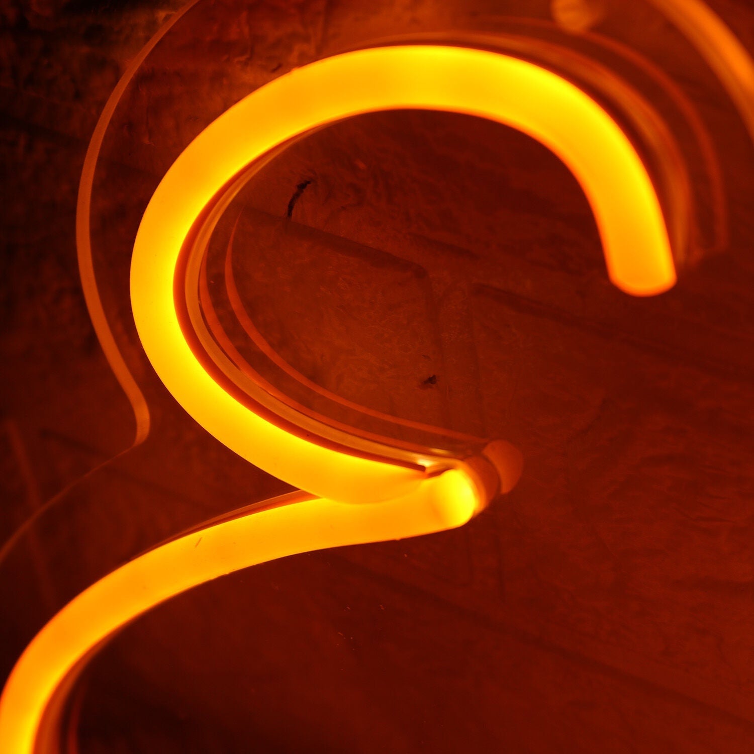 Elvis Fitness Orange Led Neon Sign - Shineneon