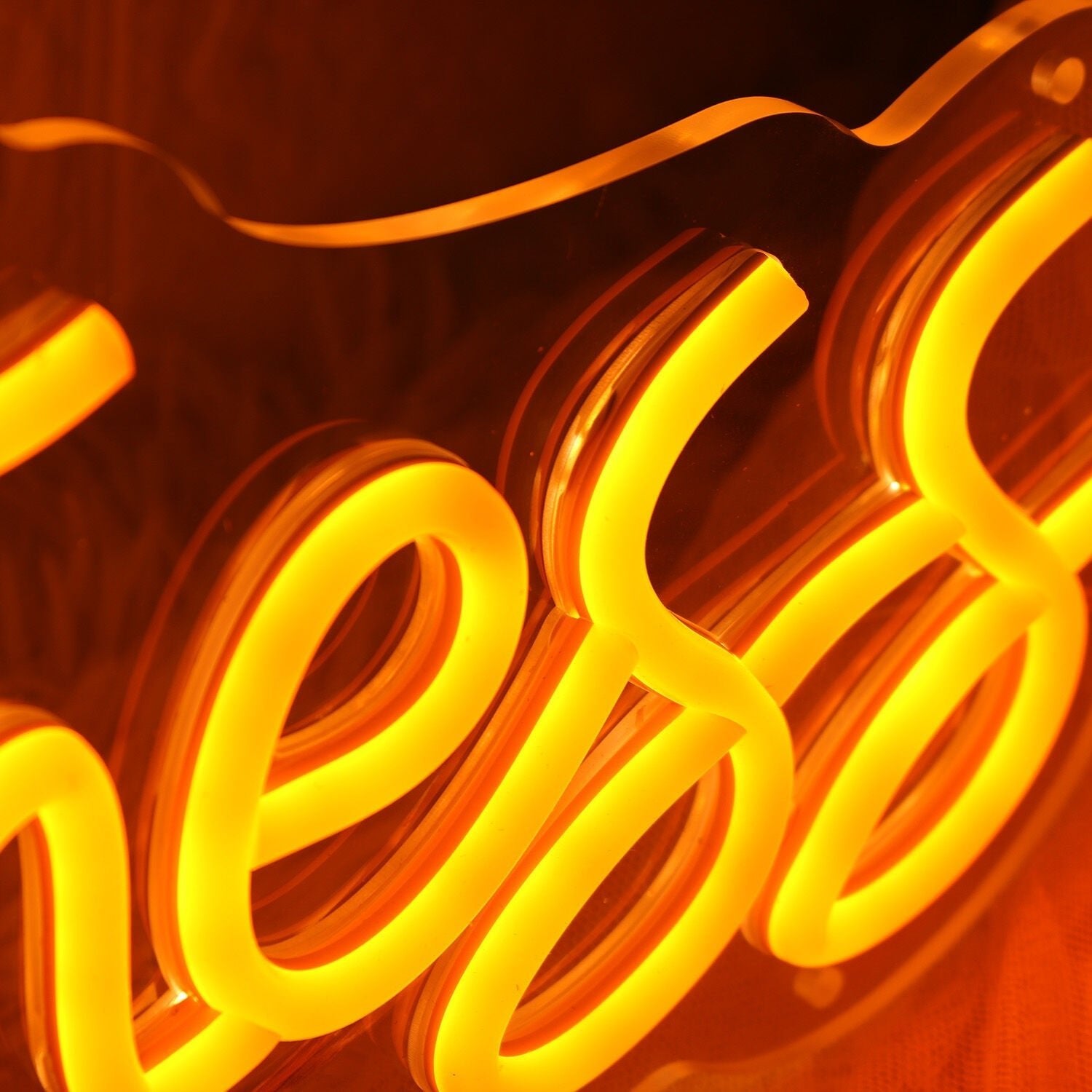 Elvis Fitness Orange Led Neon Sign - Shineneon