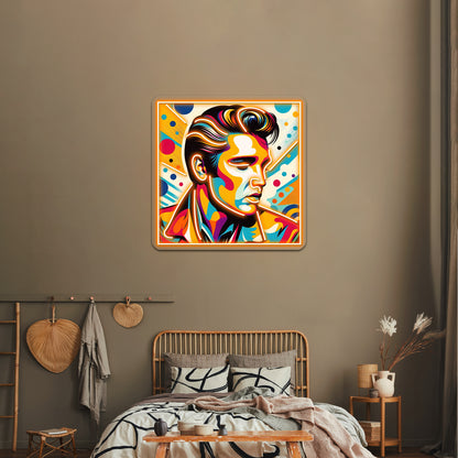 Elvis Presley Pop Artwork Custom Neon Led Sign