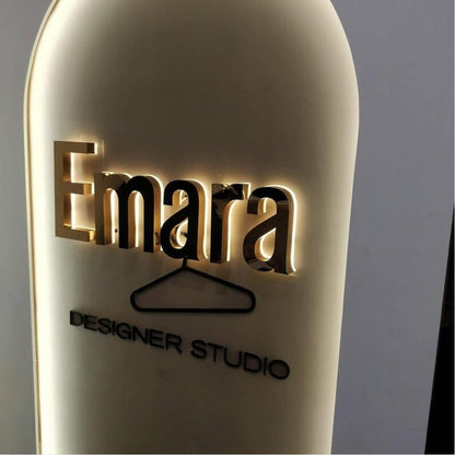 Emara 3D Backlit Channel Letters Led Light Sign - Shineneon