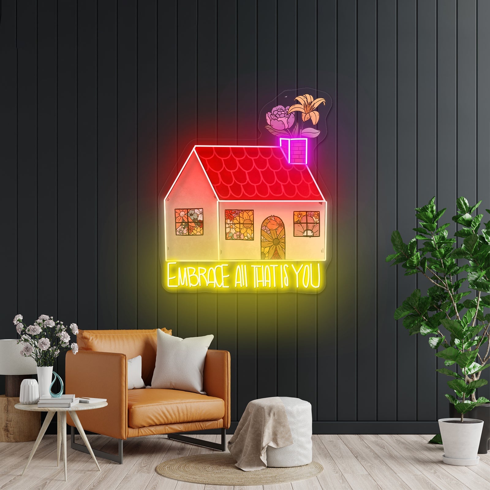 Embrace All That Is You Custom Neon Signs - Shineneon