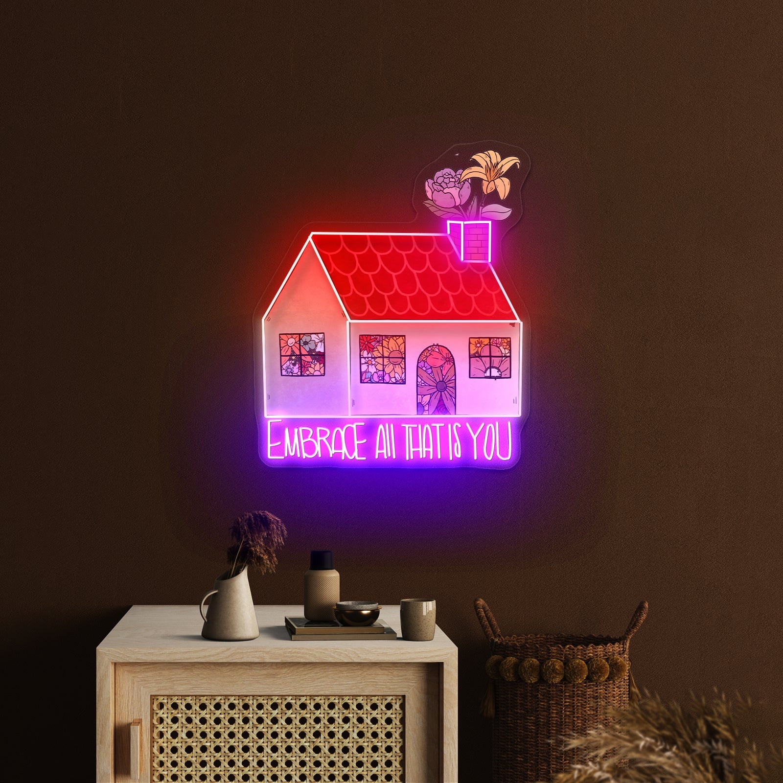 Embrace All That Is You Custom Neon Signs - Shineneon
