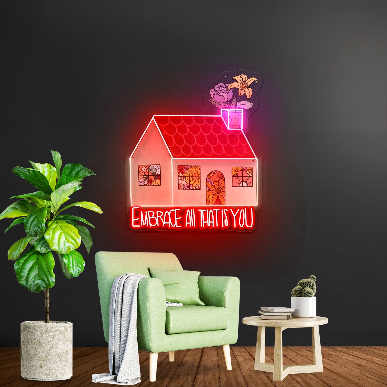 Embrace All That Is You Custom Neon Signs - Shineneon