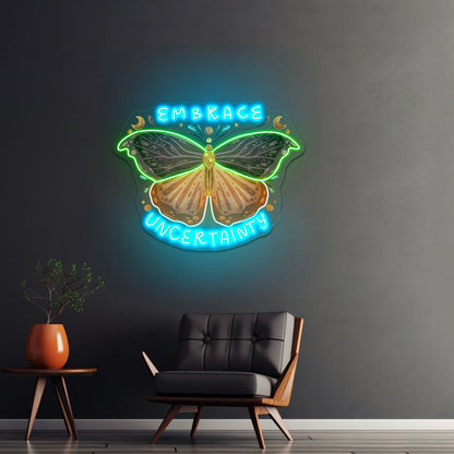 Embrace Uncertainty Neon Signs Led Neon Light - Shineneon