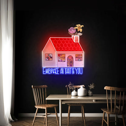 Embrace Uncertainty Neon Signs Led Neon Light - Shineneon