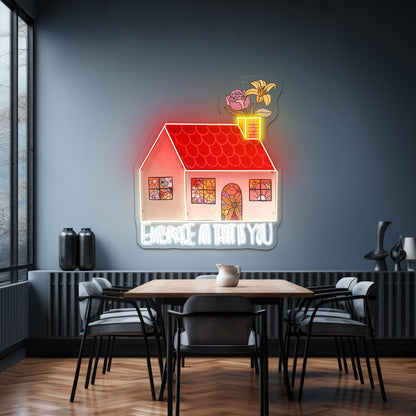 Embrace Uncertainty Neon Signs Led Neon Light - Shineneon
