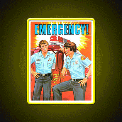 Emergency Fast Food Led Neon Sign For Burger Place Rgb Color - Custom LED neon sign front view