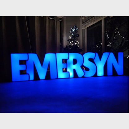 Emersyn 3D Frontlit Channel Letters Led Light Sign