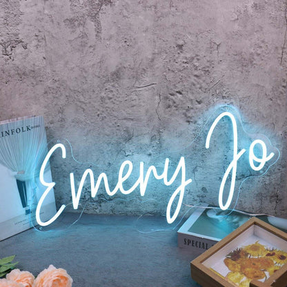 Emery Jo Blue Led Neon Sign - Shineneon