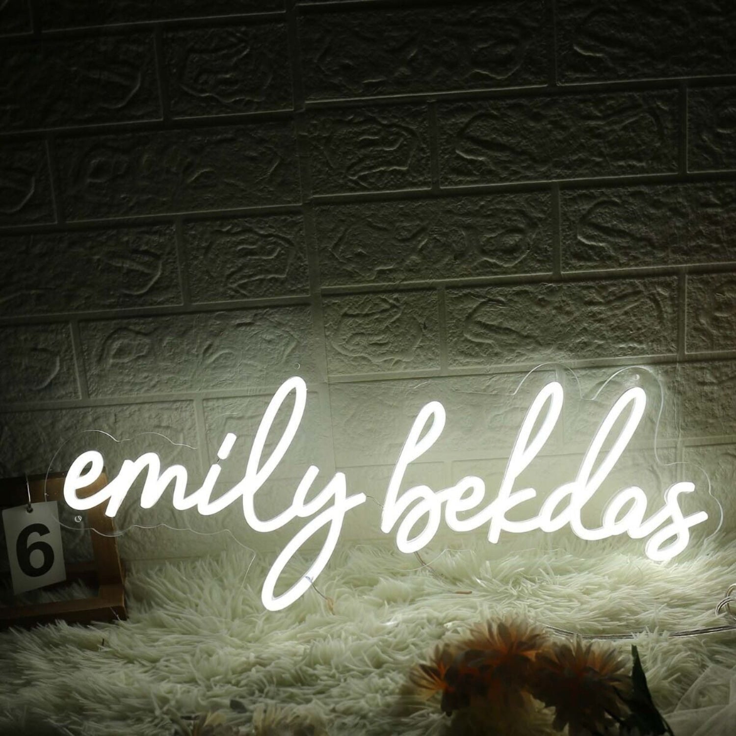 Emily Bekdas White Led Neon Sign - Shineneon