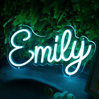 Emily Blue Led Neon Sign - Shineneon