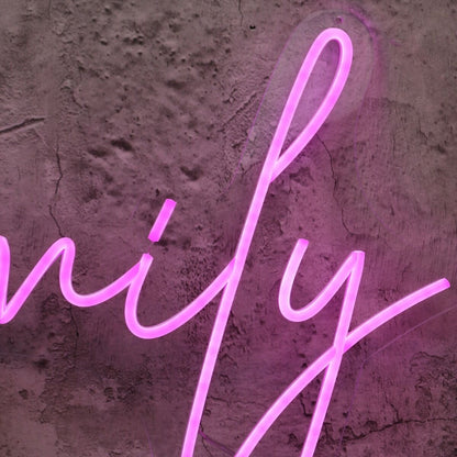 Emily Pink Led Neon Sign Wall Art - Shineneon