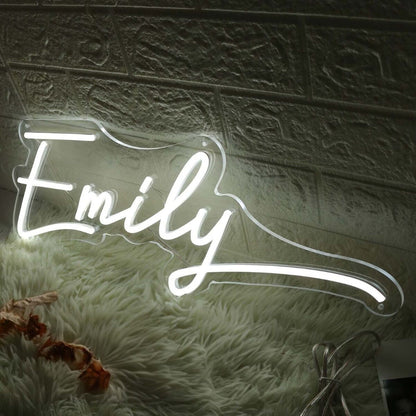 Emily White Led Neon Sign - Shineneon