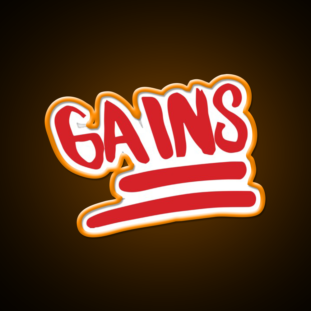 Emoji Gains Gym Fitness Led Neon Sign Rgb Color - LED neon sign view 6
