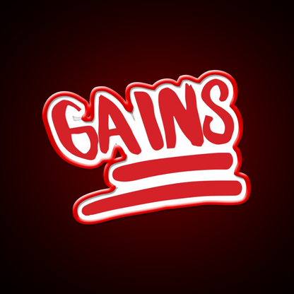 Emoji Gains Gym Fitness Led Neon Sign Rgb Color - LED neon sign view 10