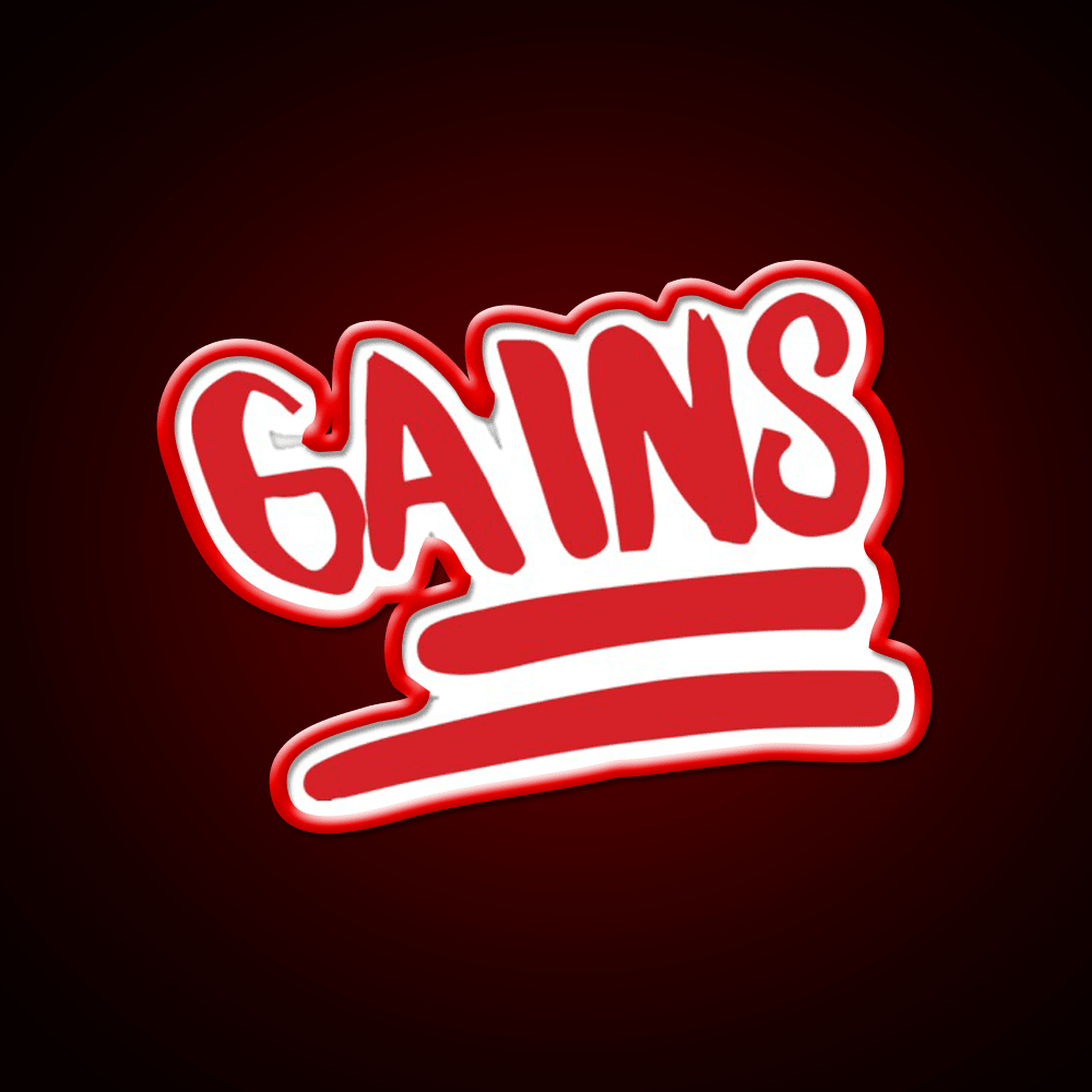 Emoji Gains Gym Fitness Led Neon Sign Rgb Color - Shineneon