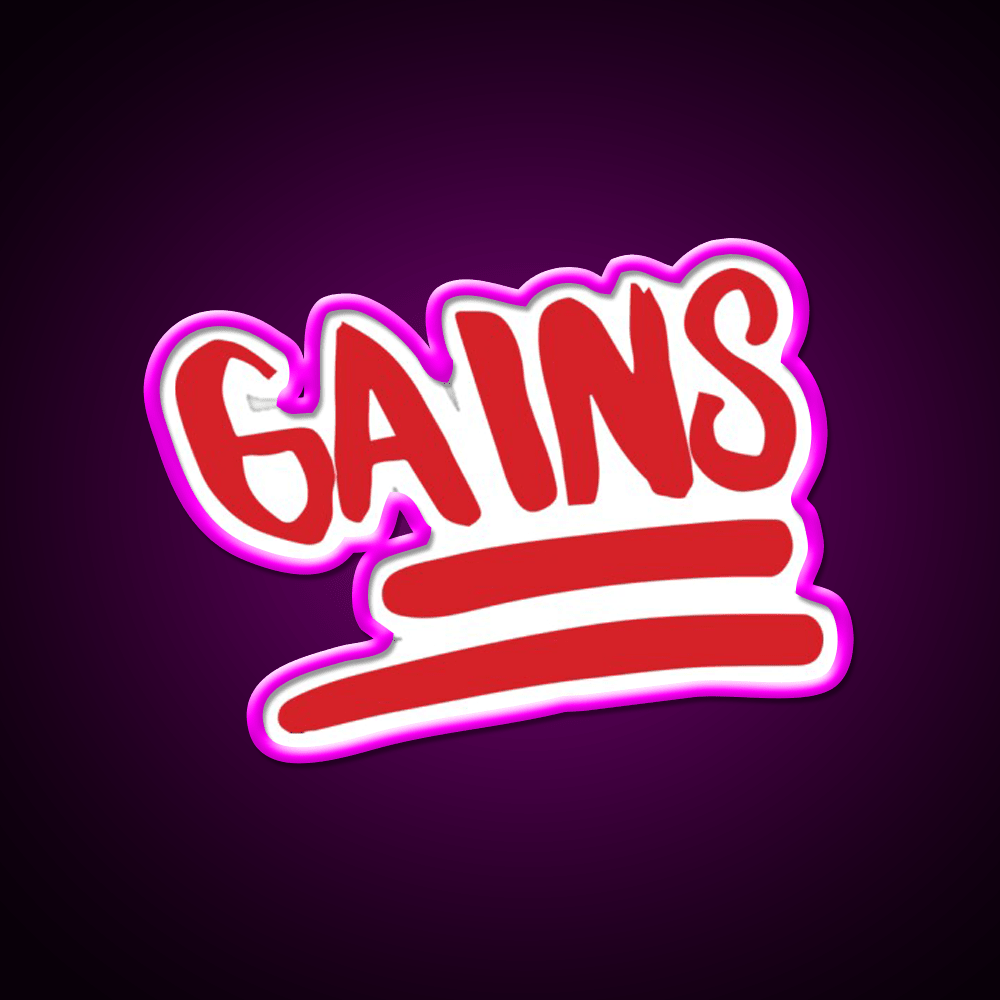 Emoji Gains Gym Fitness Led Neon Sign Rgb Color - Shineneon