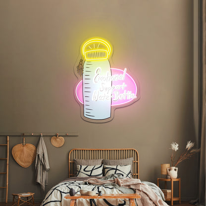 Enjoy Yourself Its Later Than You Think Artwork Custom Neon Led Sign