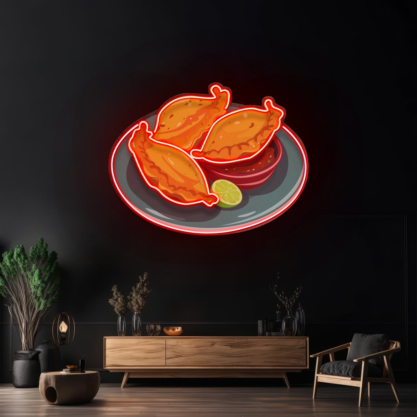 Empanada Led Neon Sign Light Custom Led Signs