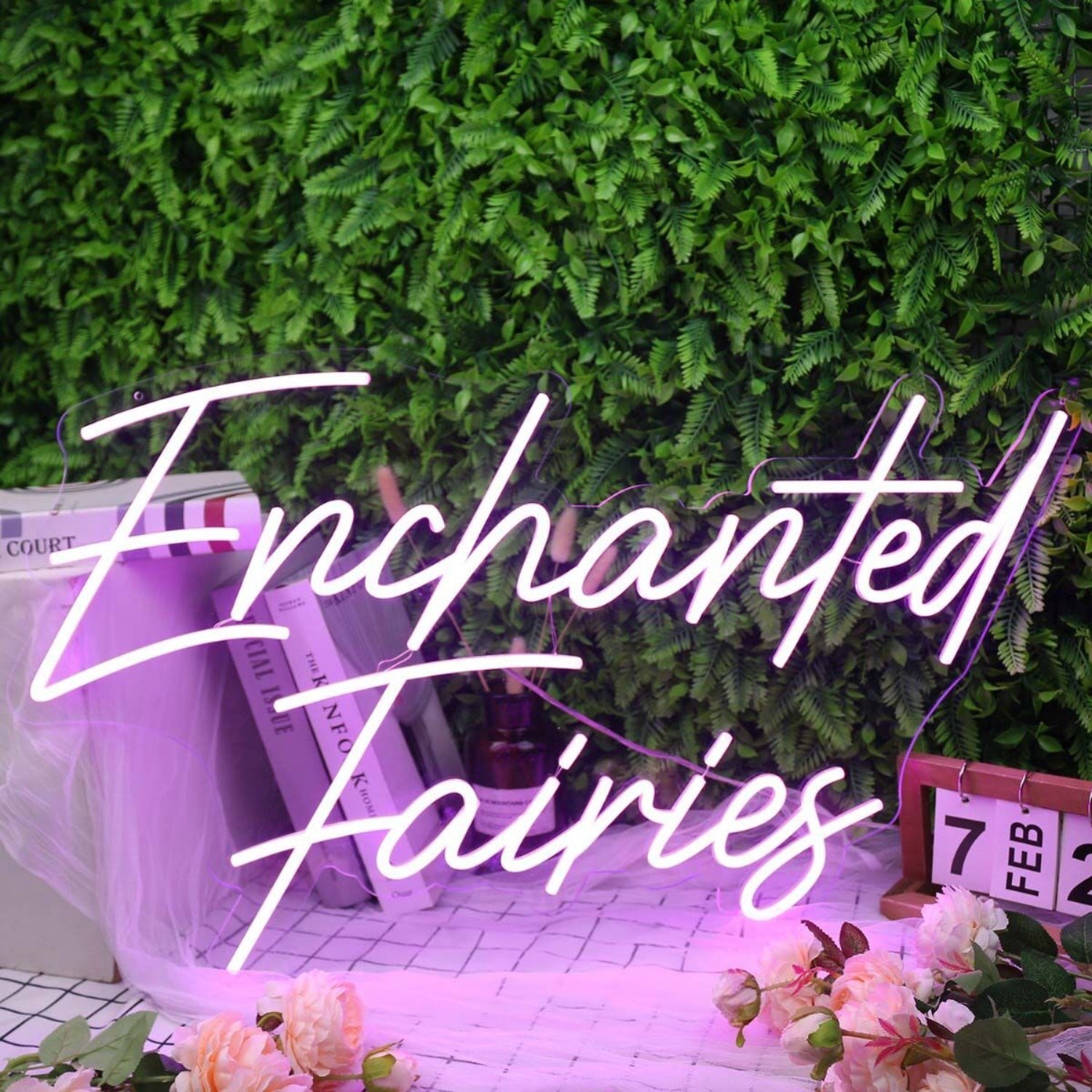 Enchanted Fairies Pink Led Neon Sign - Shineneon