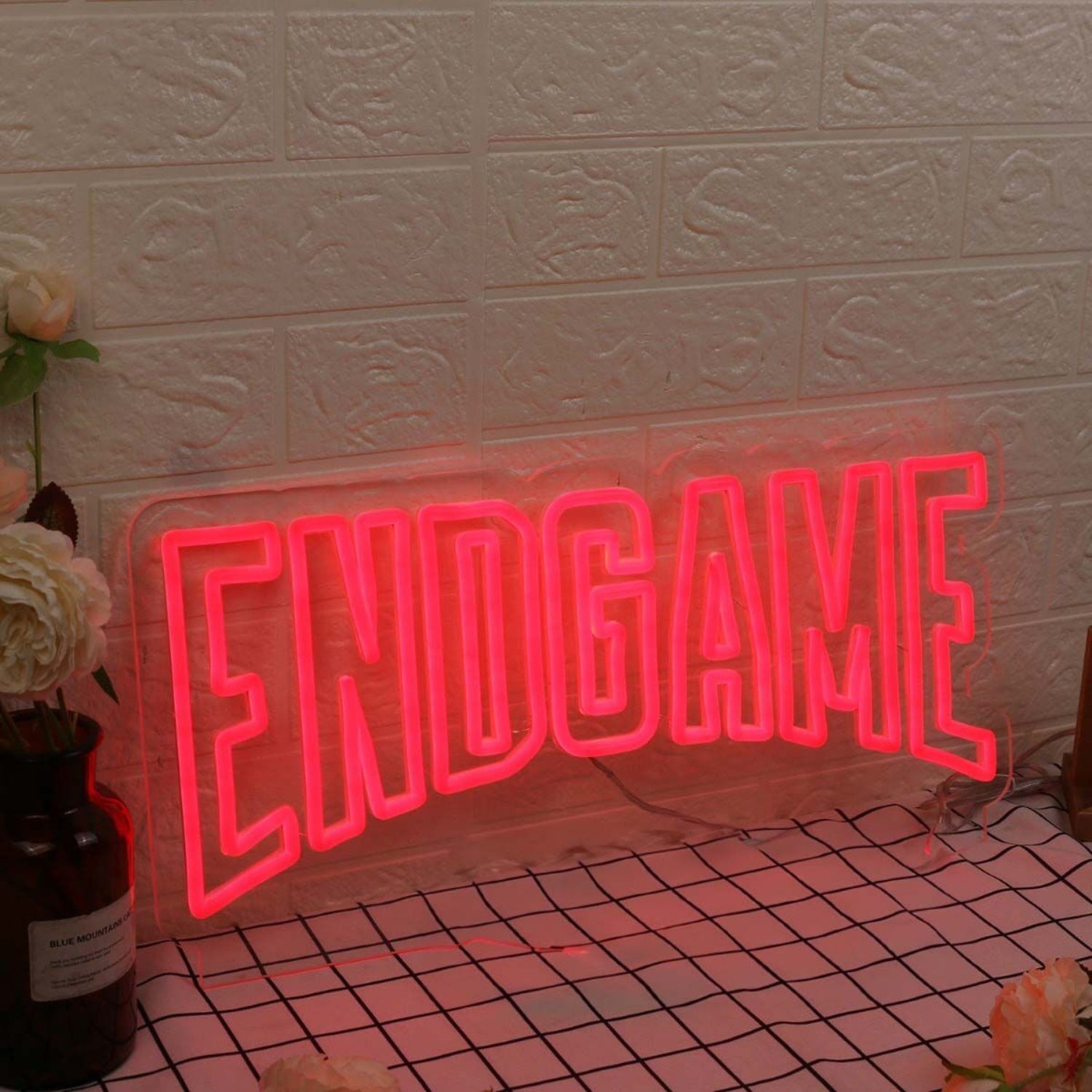 End Game Red Led Neon Sign - Shineneon