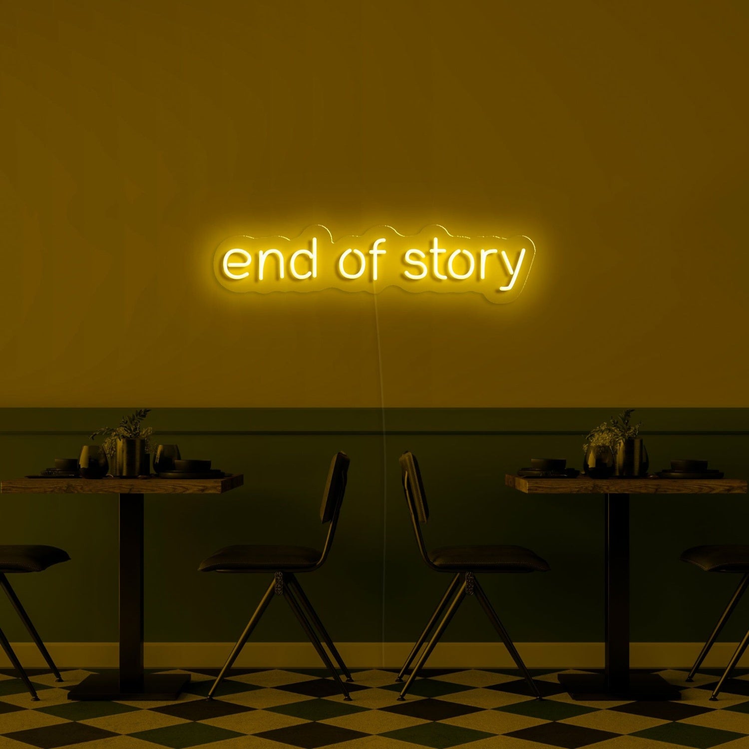 End Of Story Led Neon Sign | Shineneon