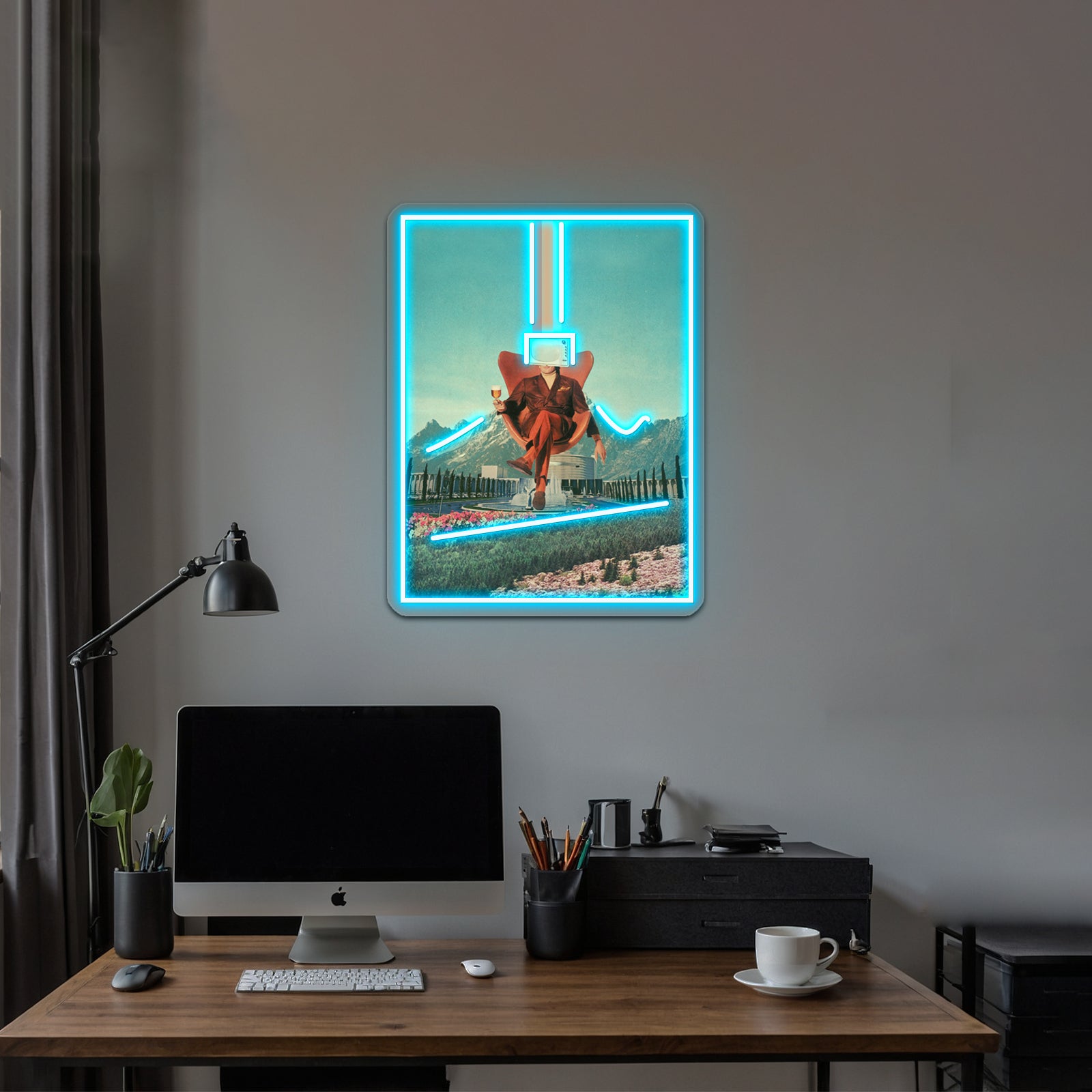 Enemy Artwork Custom Neon Led Sign