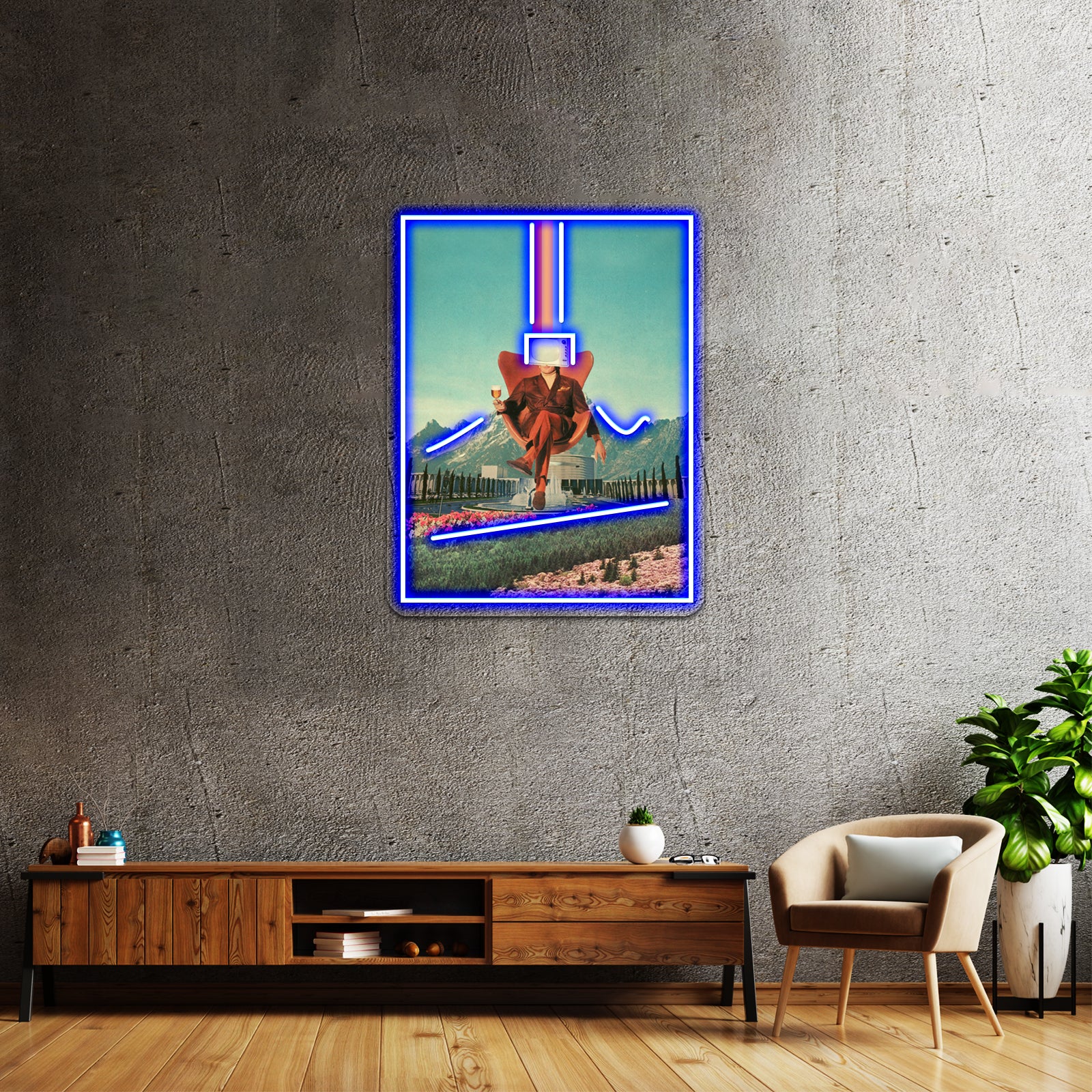 Enemy Artwork Custom Neon Led Sign