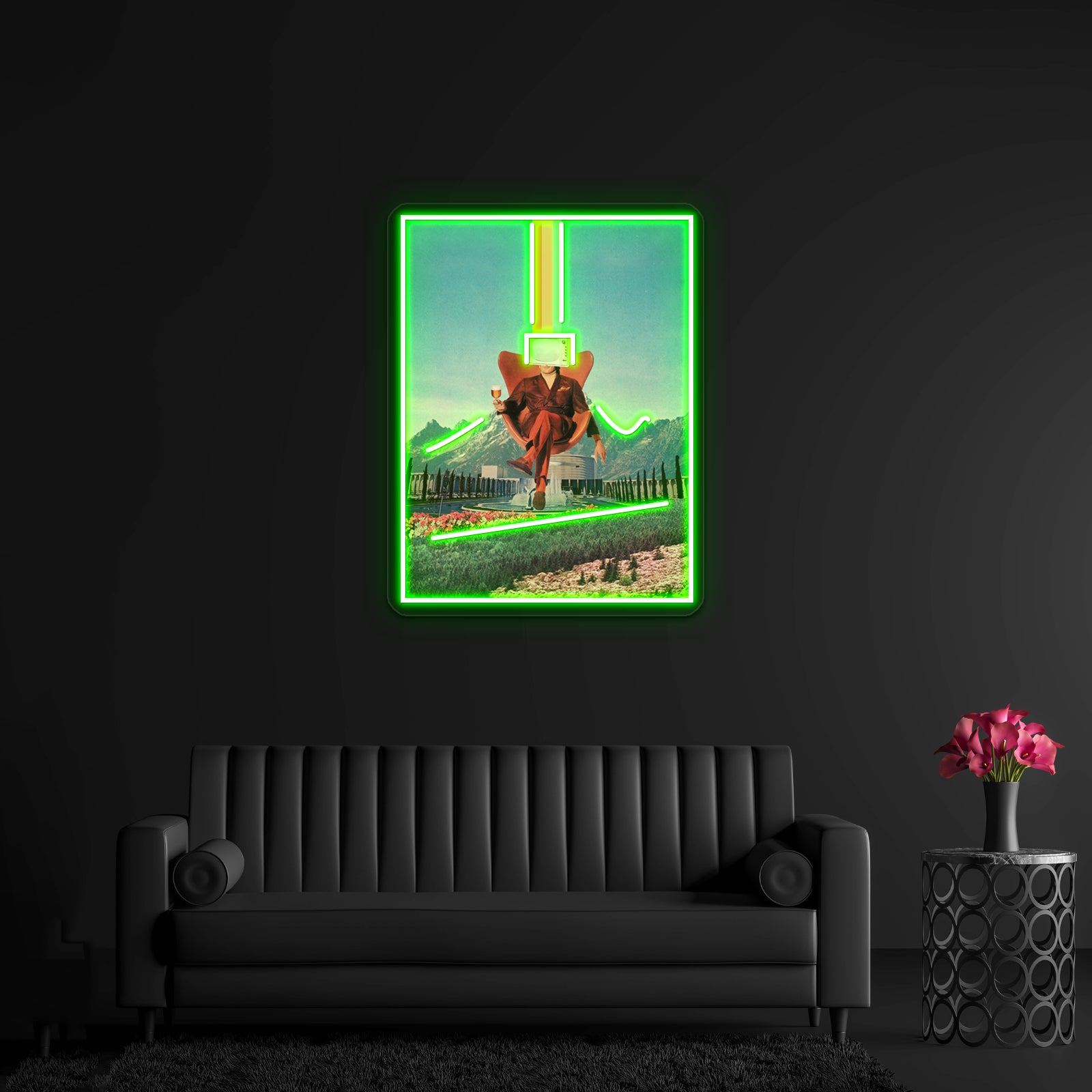 Enemy Artwork Custom Neon Led Sign