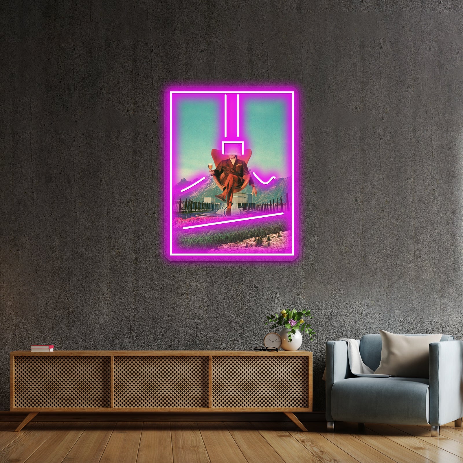 Enemy Artwork Custom Neon Led Sign