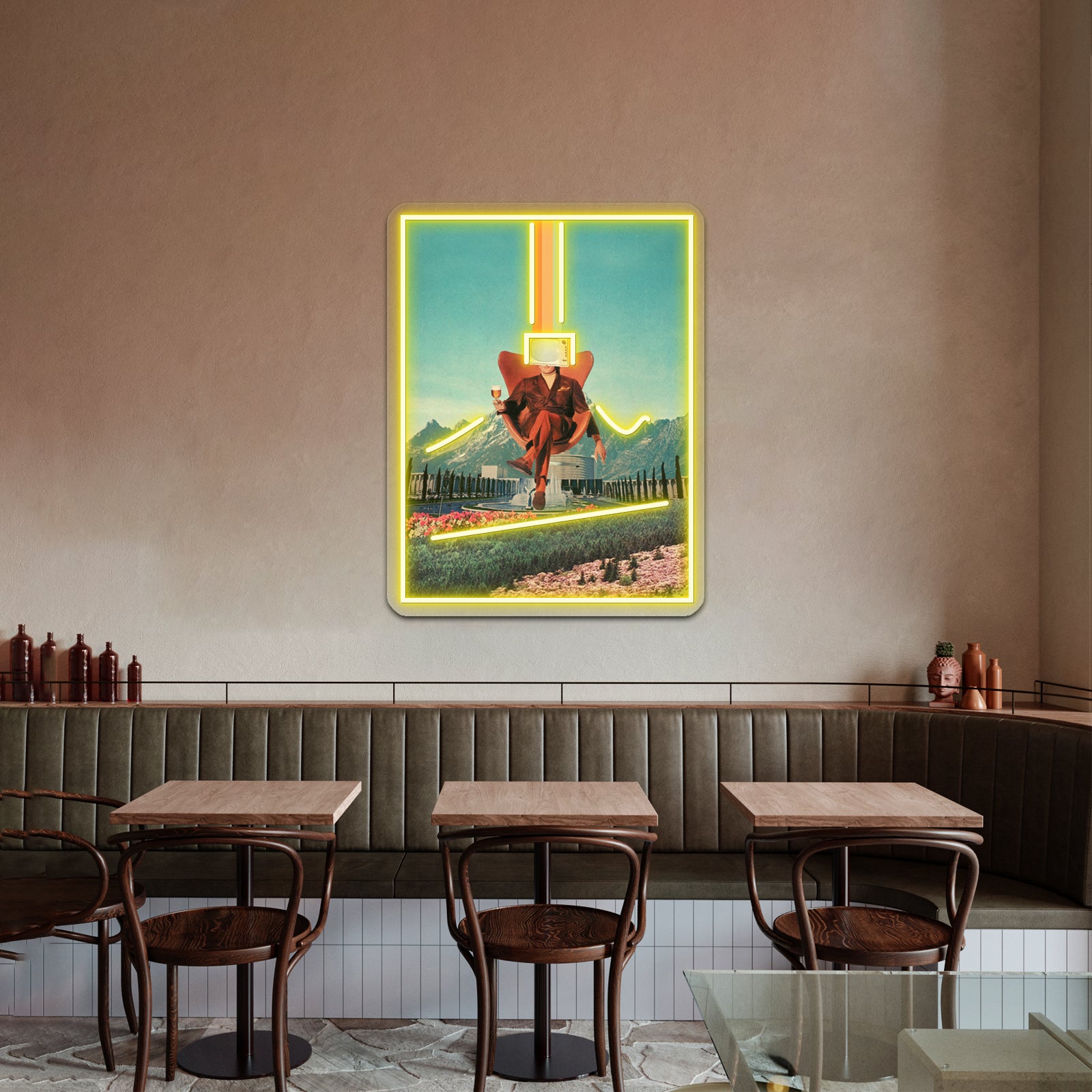 Enemy Artwork Custom Neon Led Sign