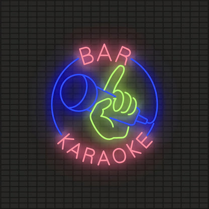 Energetic Bar Singing Rock Neon Sign | Shineneon