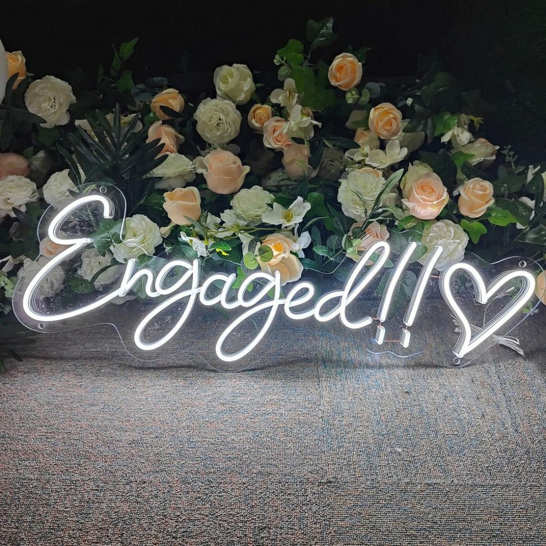 Engaged Led Sign Business Neon Signs Wall Art - Shineneon