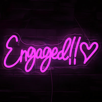 Engaged Neon Sign | Shineneon